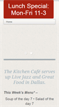 Mobile Screenshot of kitchencafedallas.com